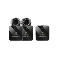 Мікрофон Puluz PULUZ 2 TX + 1 RX Wireless black (PU3154B)