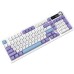 Клавіатура Ajazz AK980 V2 Gift Switch V2 Wireless/Bluetooth/USB UA White/Blue (AK980-V2-G-PWB)