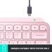 Клавіатура Logitech MX Keys Mini Wireless Illuminated UA Rose (920-010500)