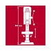 Свердлильний верстат Einhell TC-BD 630/1 630Вт, 250-2400об/хв (4520597)