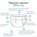 Підгузки Offspring Трусики ABC Dance розмір XXL 15-23 кг 24 шт (DP-OI-FAP-XXL24P-ABC)