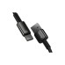 Дата кабель USB 2.0 AM to USB-C 1.0m 100W black Baseus (CAWJ000001)
