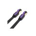 Патч-корд 15м, UTP cat 7 RJ-45 flat black Vention (ICABN)
