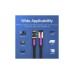 Патч-корд 15м, UTP cat 7 RJ-45 flat black Vention (ICABN)