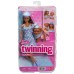 Лялька Barbie Twinning looks Блакитний горошок (JFP38)