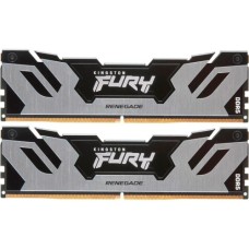 Модуль пам'яті для комп'ютера DDR5 32GB (2x16GB) 8000 MHz Renegade Silver XMP Kingston Fury (ex.HyperX) (KF580C38RSK2-32)