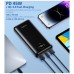 Батарея універсальна Choetech 20000mAh, PD/3.0/45W, QC/3.0/18W, USB-C, 2*USB-A (B653-CCBK)