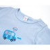 Боді Breeze з довгим рукавом з автобусом (1027-92-blue1)
