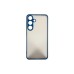 Чохол до мобільного телефона Dengos Kit Samsung Galaxy S25 Plus Matte + glass (Blue) (DG-KM-143)