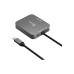 Концентратор J5create USB-C 5-in-1 1xHDMI + 1xUSB 3.2 + 1xUSB-C PD140W + 1xRJ45 1000Mbps gray (JCD3191-N)