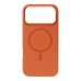 Чохол до мобільного телефона BeCover FIBRA Silicone OmniMag Apple iPhone 17 Pro Orange (716221)