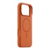 Чохол до мобільного телефона BeCover FIBRA Silicone OmniMag Apple iPhone 17 Pro Orange (716221)