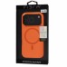 Чохол до мобільного телефона BeCover FIBRA Silicone OmniMag Apple iPhone 17 Pro Orange (716221)