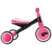 Дитячий велосипед Globber Learning Trike 2 в 1, фуксія (735-110)