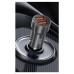 Зарядний пристрій XO CC48 + cable Lightning Smart Metal 2USB, 2.4A Grey (XO-CC48i-GR)