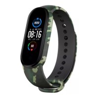 Ремінець до фітнес браслета Armorstandart для Xiaomi Mi Band 7/6/5 New Style Khaki Green (ARM80991)