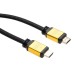 Кабель мультимедійний HDMI M to HDMI M 5.0m V2.0 Vinga (VCPDCHDMI2VMM5BK)