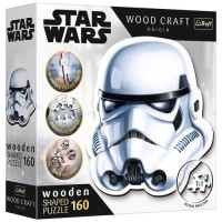 Пазл Trefl Wooden Star Wars Шолом штурмовика 160 елементів (5900511201888)