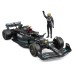 Масштабна модель автомобіля Bburago Автомодель з фігуркою - Mercedes-AMG F1 W14 E Performance, 1:24 (18-28037)