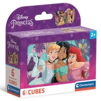 Кубики Clementoni пазл Princess, 6 елементів (40660)