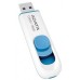 USB флеш накопичувач ADATA 16GB C008 White USB 2.0 (AC008-16G-RWE)