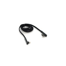 Дата кабель USB 2.0 AM to Lightning 1.0m 4.0A 90° corner black PZX (YT-PZX/V-113-M/B)