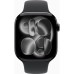 Смарт-годинник Apple Watch Series 11 GPS 46mm Jet Black Aluminium Case with Black Sport Band - M/L (MEUX4RK/A)