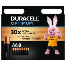 Батарейка Duracell AA Optimum LR06 * 8 (5014726 / 5015601)
