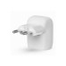 Зарядний пристрій Belkin 20W USB-C PD PPS white (WCA006VFWH)