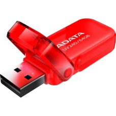 USB флеш накопичувач ADATA 64GB AUV 240 Red USB 2.0 (AUV240-64G-RRD)