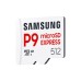 Карта пам'яті Samsung 512GB microSDXC class 10 UHS-I U3 V30 P9 Express (MB-MK512T/WW)