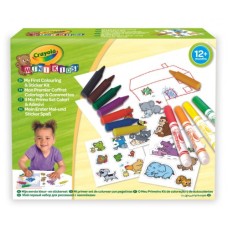Набір для творчості Crayola Mini Kids Мій перший набір для малювання зі стикерами (256287.106)