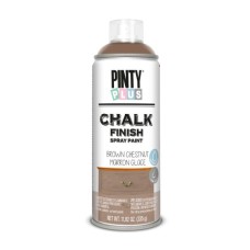 Фарба-аерозоль Pintyplus на водній основі Chalk-finish, Каштанова , 400 мл (8429576230208)