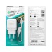 Зарядний пристрій BOROFONE BA36A USB QC3.0 18W + cable USB to USB-C white (6931474716019)