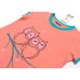 Піжама Matilda з совушками (11590-2-110G-peach)