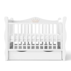 Ліжечко Angelo Angelo LUX- 10 (білий) 120х60 (11028)