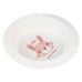 Тарілка дитяча Canpol babies CUTE ANIMALS мисочка пластикова, рожева (4/412_pin2)