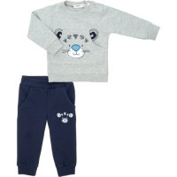 Спортивний костюм дитячий Breeze з тигриком (22128-86B-gray)
