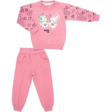 Спортивний костюм дитячий Breeze з метеликом (22103-110G-pink)