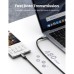 Дата кабель USB-C to USB-C 3.0m 5A 100W US316 Black Ugreen (90120)