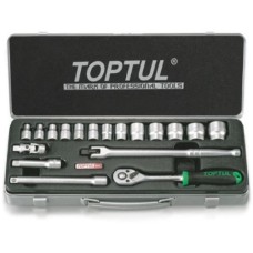Набір інструментів Toptul 3/8" 18од. (GCAD1806)