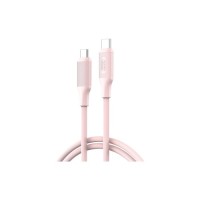 Дата кабель USB-C to USB-C NBQ265B-CC pink XO (NB-Q265B-CC.pink)