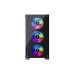 Корпус для ПК 1stPlayer X2-M-BK-4F1