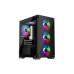 Корпус для ПК 1stPlayer X2-M-BK-4F1