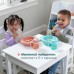 Набір дитячого посуду Chicco Set Prima Pappa 6м+ Блакитний (16200.25)