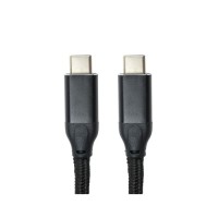 Дата кабель USB-C to USB-C 3.0m PD60W black San Guan (CA914104)
