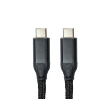 Дата кабель USB-C to USB-C 3.0m PD60W black San Guan (CA914104)
