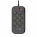 Мережевий фільтр живлення ColorWay CW-CHE64PDB 6 роз, 4USB (CW-CHE64PDB)