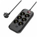 Мережевий фільтр живлення ColorWay CW-CHE64PDB 6 роз, 4USB (CW-CHE64PDB)