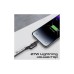 Дата кабель USB-C to USB-C + Lightning black Promate (powerlink-cci.black)